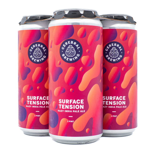 Cerebral Surface Tension Hazy IPA 4pk