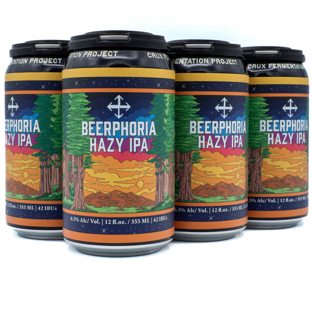 Crux Fermentation Project Beerphoria Hazy IPA 6pk