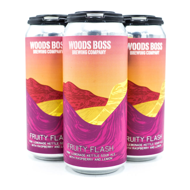Woods Boss Fruity Flash Pink Lemonade 4pk