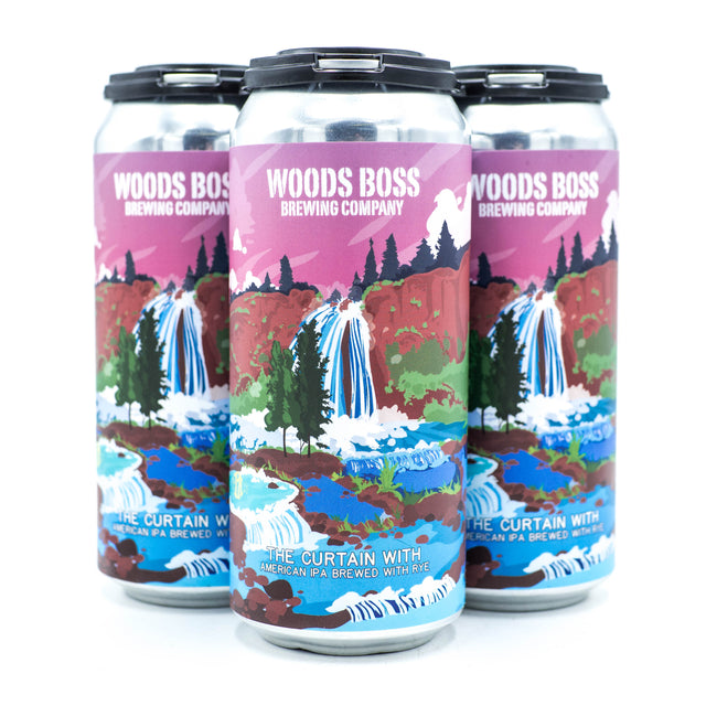 Woods Boss “The Curtain With” Rye IPA 4pk