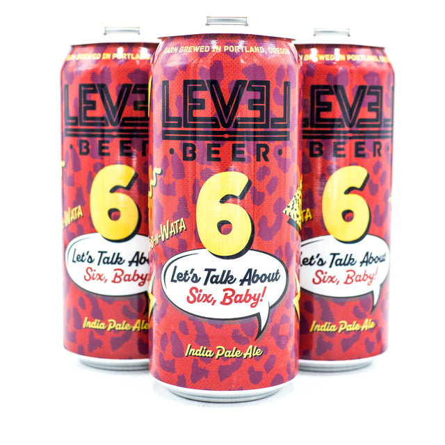 Level Beer Let's Talk About Six, Baby IPA 4pk