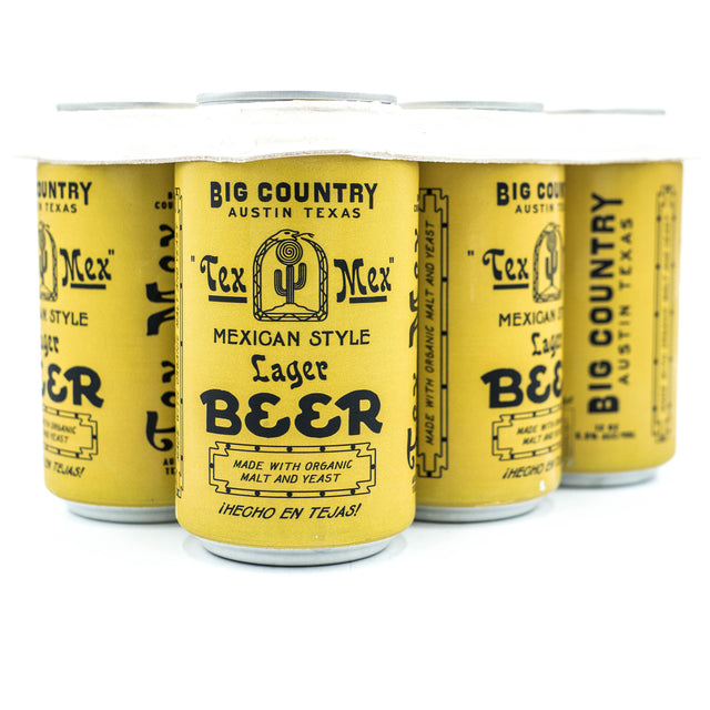Big Country Tex Mex Organic Lager 6pk