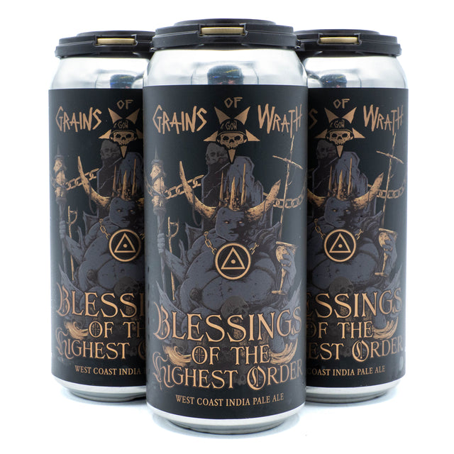 Grains of Wrath / Holy Mountain "Blessings of the Highest Order" IPA 4pk