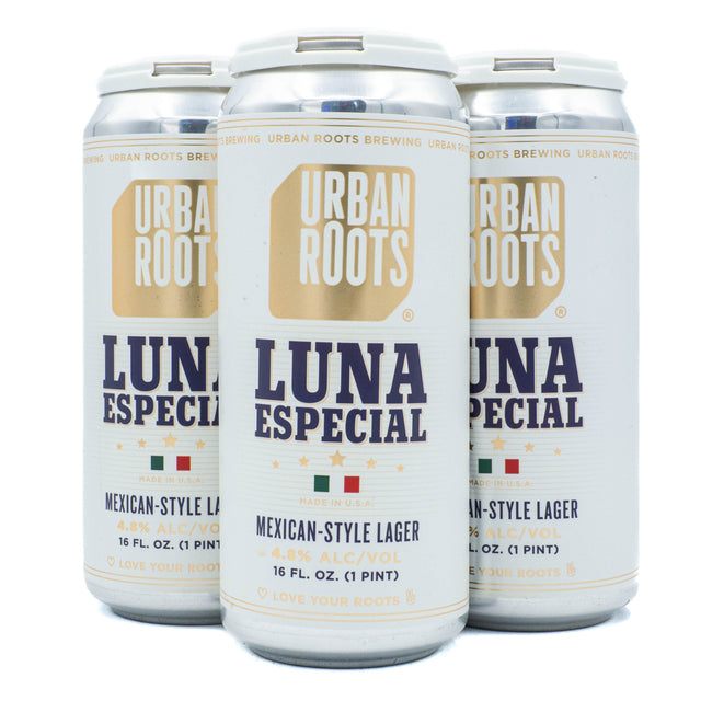 Urban Roots Luna de Miel Mexican Style Amber Lager 4pk