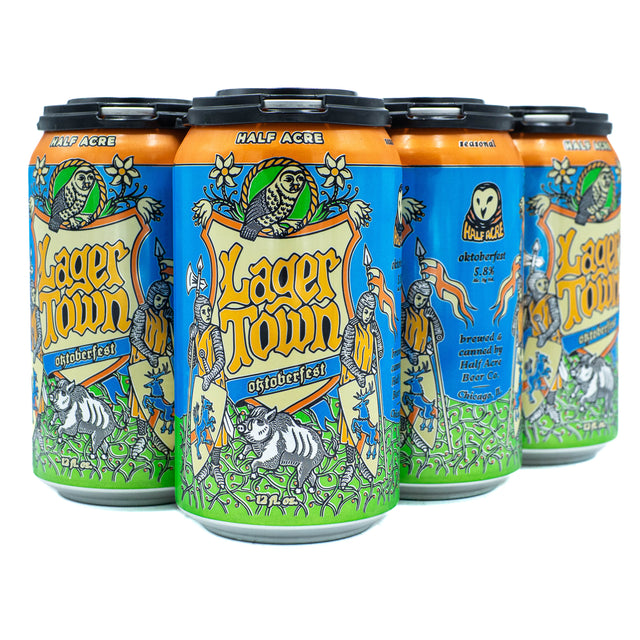 Half Acre Lager Town Octoberfest 6pk