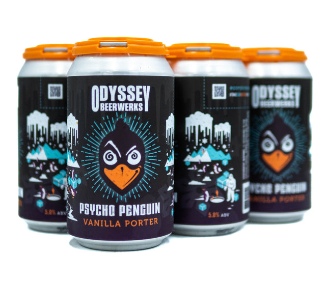 Odyssey Beerwerks Psycho Penguin Vanilla Porter 6pk