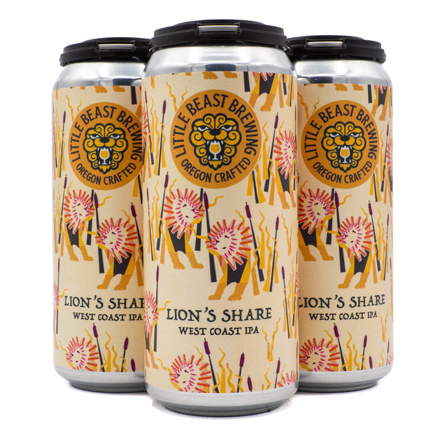Little Beast Brewing Lions Share IPA 4pk