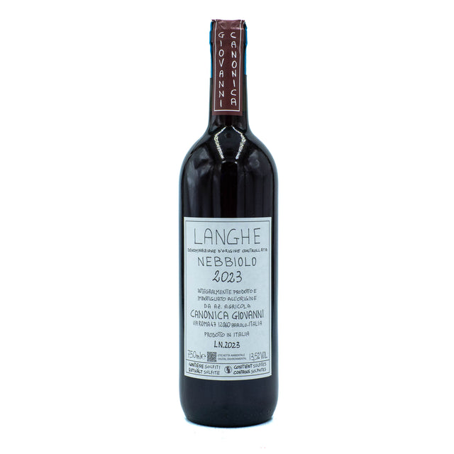 Giovanni Canonica Langhe Nebbiolo 2023