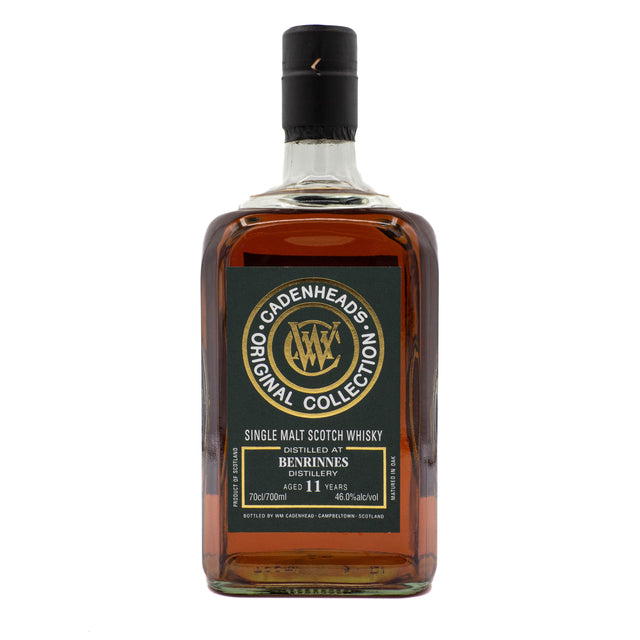WM Cadenhead Benrinnes 11 Year Palo Cortado Cask Single Malt Scotch Whisky