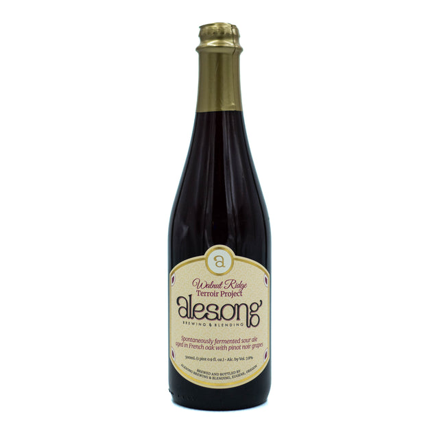 Alesong Terroir Project: Walnut Ridge Pinot Noir Farmhouse Ale 500ml