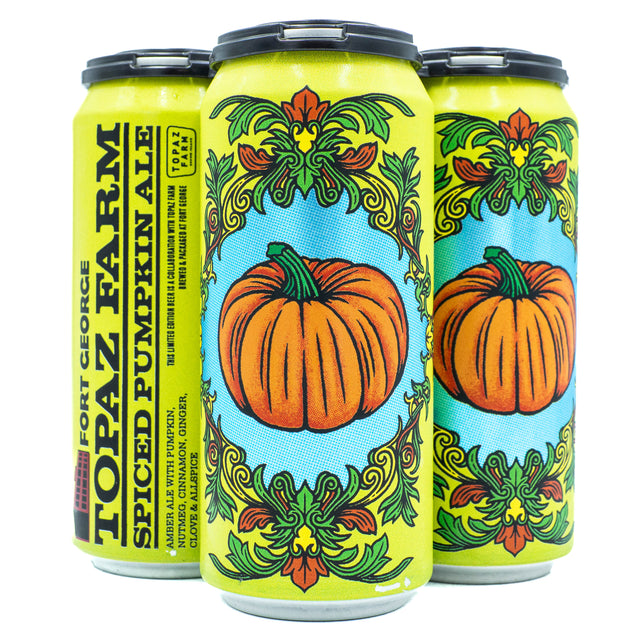 Fort George Topaz Spiced Pumpkin Ale 4pk