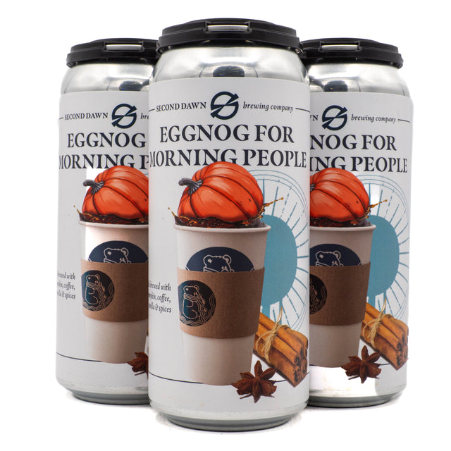 Second Dawn Brewing Eggnog for Morning People Pumpkin Spice Latte Ale 4pk