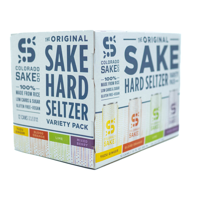 Colorado Sake Co Sake Hard Seltzer Variety 12pk