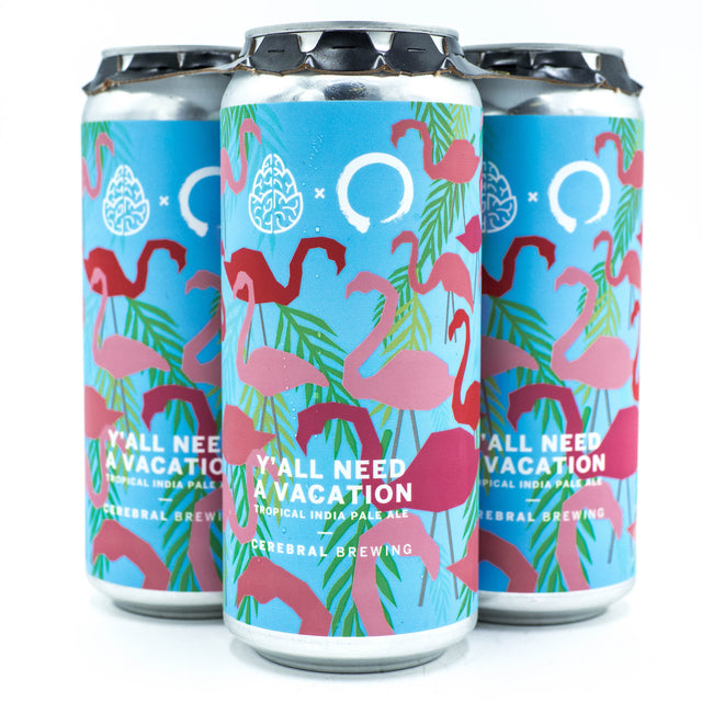 Cerebral / Equilibrium Brewing “Y’all Need a Vacation” IPA 4pk (Copy)