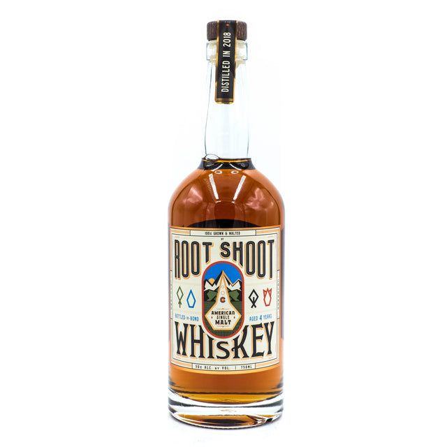 Root Shoot Bottled in Bond American Single Malt Whiskey