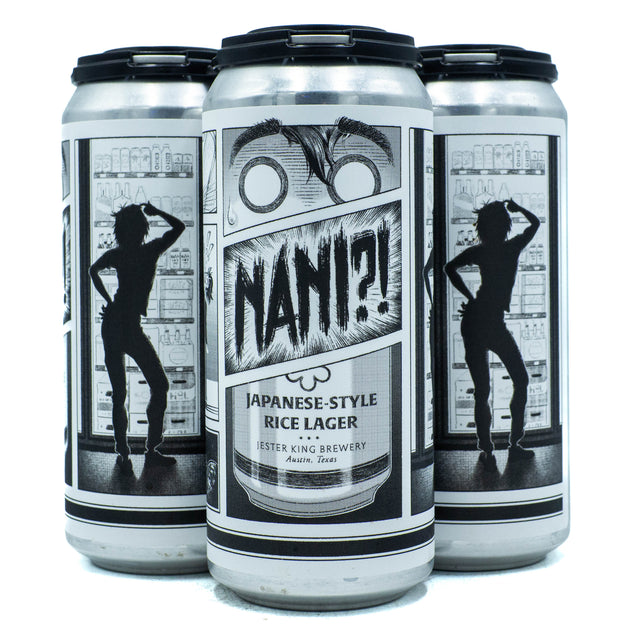 Jester King Nani?! Japanese Rice Lager 4pk