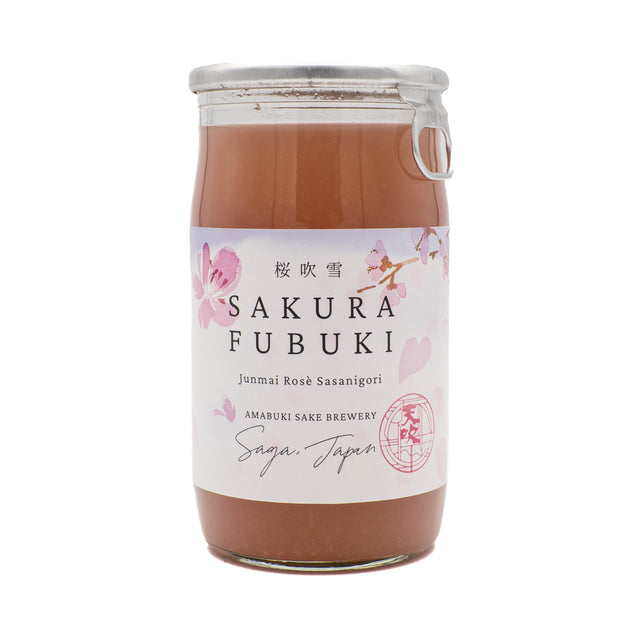 Amabuki Sakura Fubuki Nigori Sake 180ml