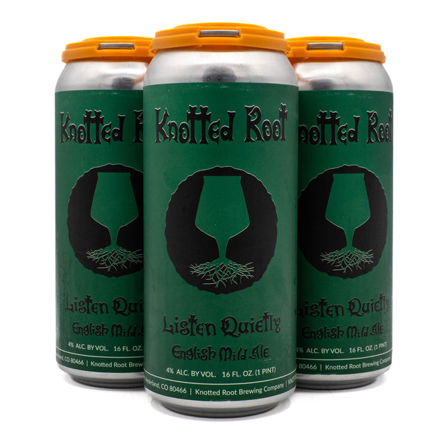 Knotted Root Listen Quietly English Mild 4pk
