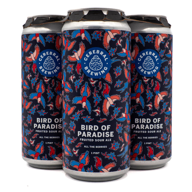 Cerebral Bird of Paradise: All the Berries Sour Ale 4pk
