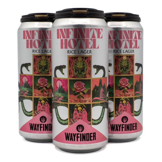 Wayfinder / Bierstadt Infinite Hotel Rice Lager 4pk
