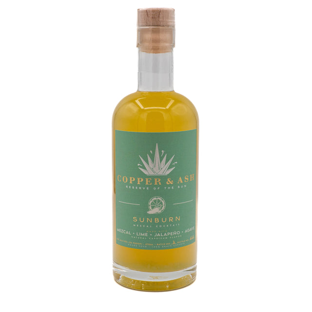 Copper & Ash Sunburn Mezcal Cocktail 375ml