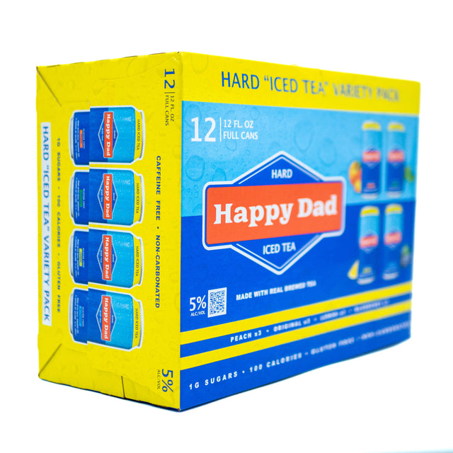 Happy Dad Hard Iced Tea Variety 12pk