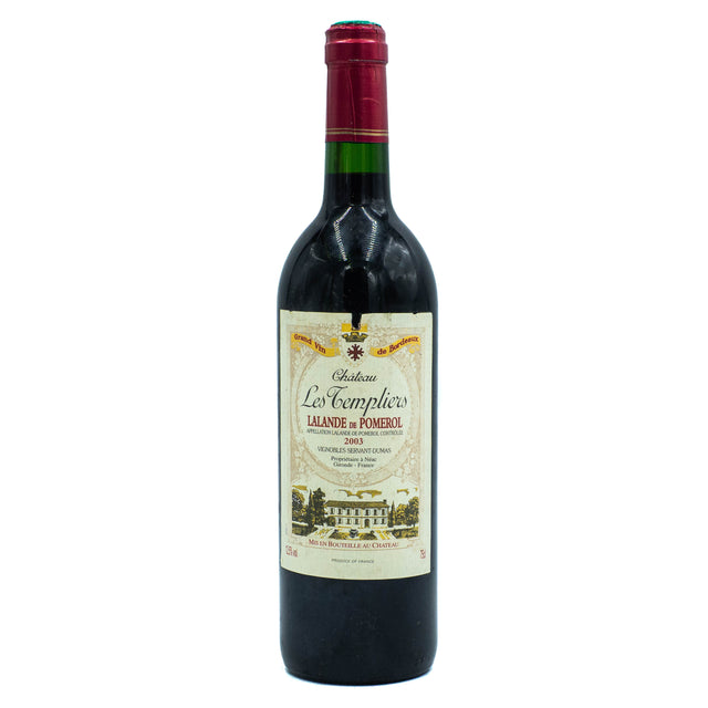 Chateau Les Templiers Lalande de Pomerol 2003