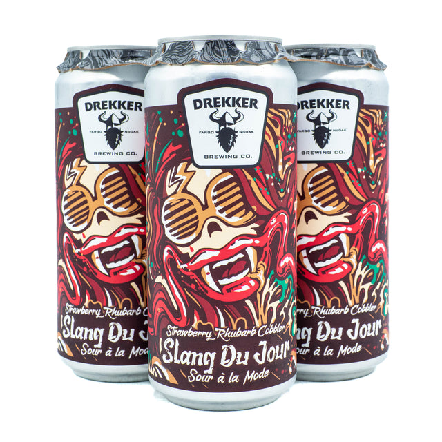 Drekker Slang du Jour Strawberry Rhubarb Cobbler Sour 4pk