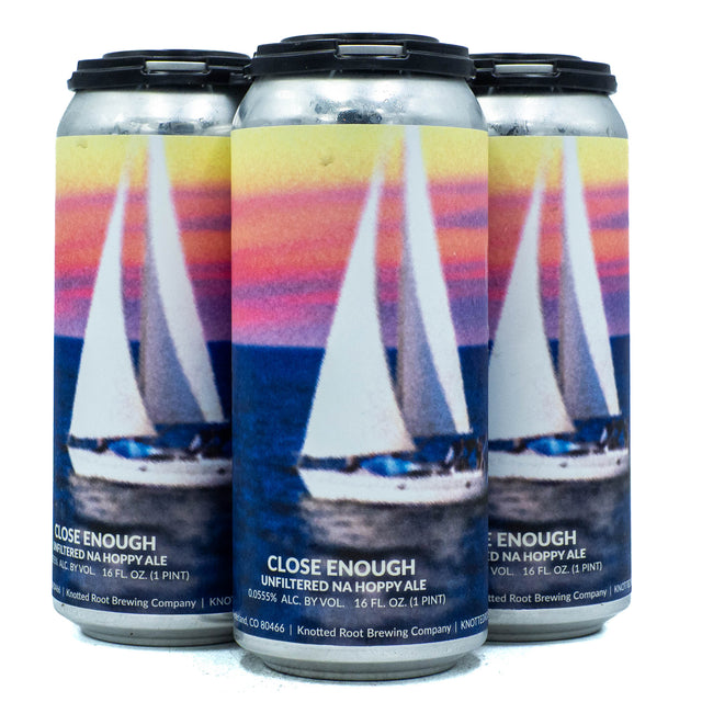Knotted Root Close Enough NA Hoppy Ale 4pk