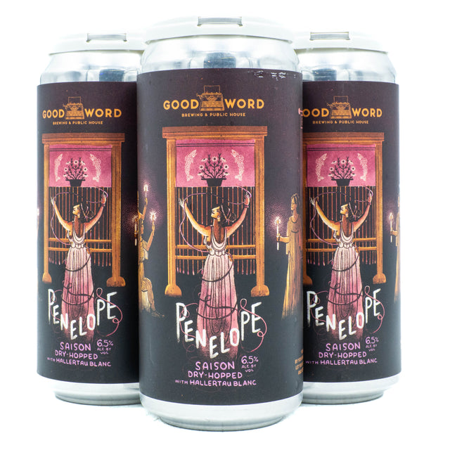 Good Word Brewing Penelope Saison 4pk