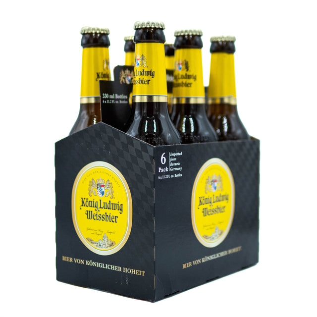 Konig Ludwig Weissbier Bavarian Hefeweizen 6pk