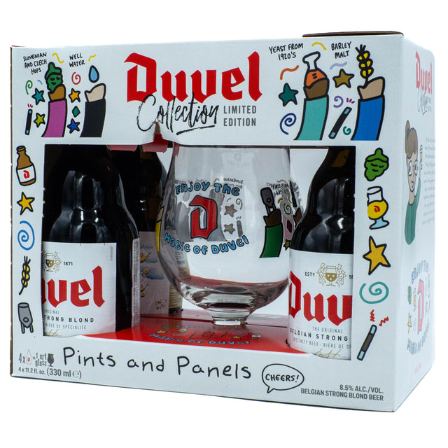 Duvel Belgian Golden Ale Gift Pack 4pk Bottles