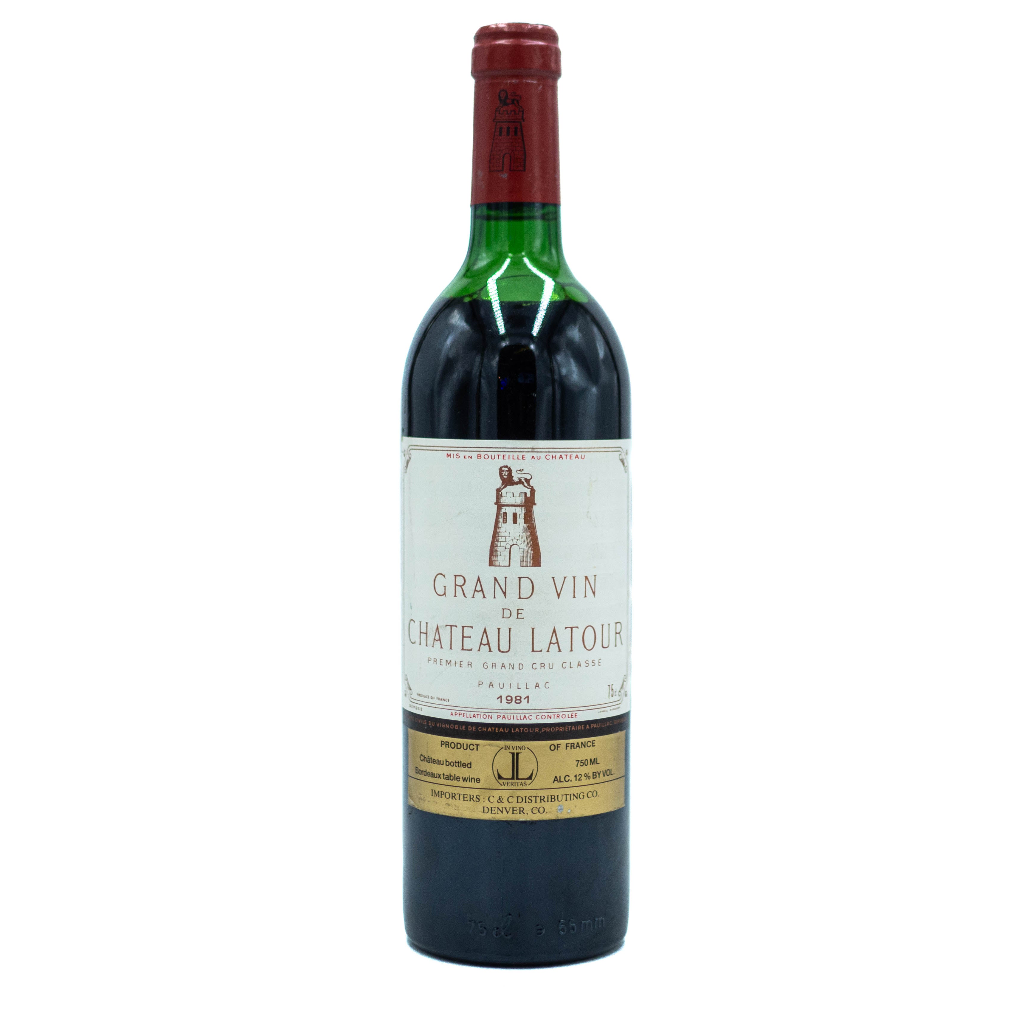 Chateau Latour 1981赤ワイン 750ml Chateau Latour Pauillac 1981 – Denver Wine Merchant
