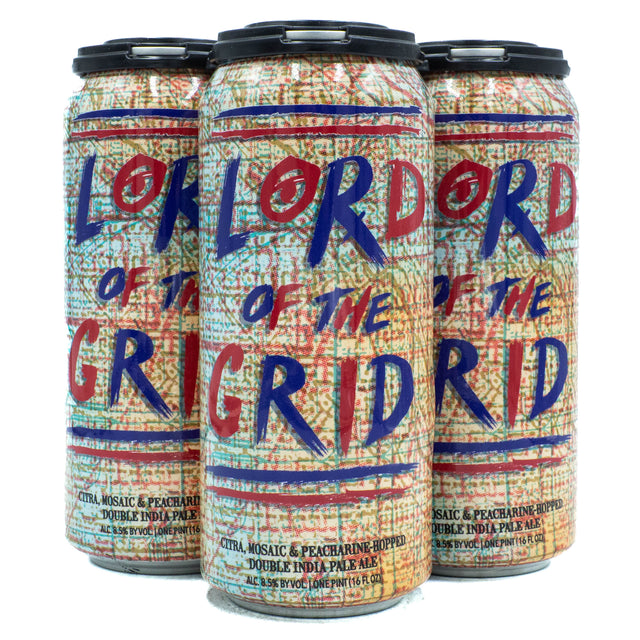 Hop Butcher / Magnanimous Brewing "Lord of the Grid" DIPA 4pk