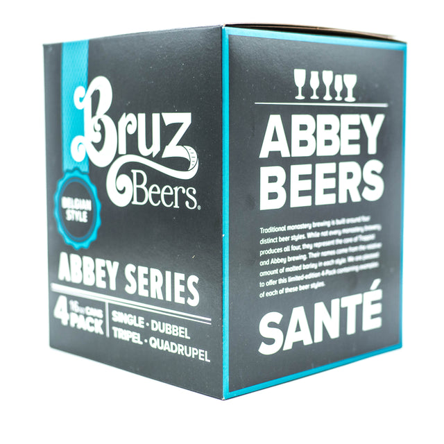 Bruz Beers Abbey Series Mixed 4pk