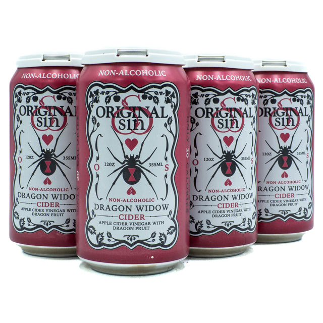 Original Sin Dragon Widow NA Cider 6pk