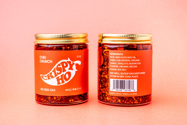 Crispy Ho Chili Crunch 6oz jar
