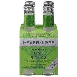 Fever Tree Lime & Yuzu 4pk