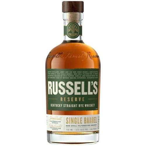 Russell's Reserve Straight Rye Single Barrel Whiskey