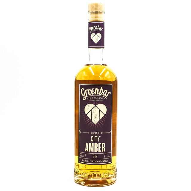 Greenbar City Amber Gin