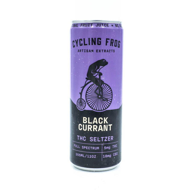 Cycling Frog Black Currant THC Seltzer Can 12oz