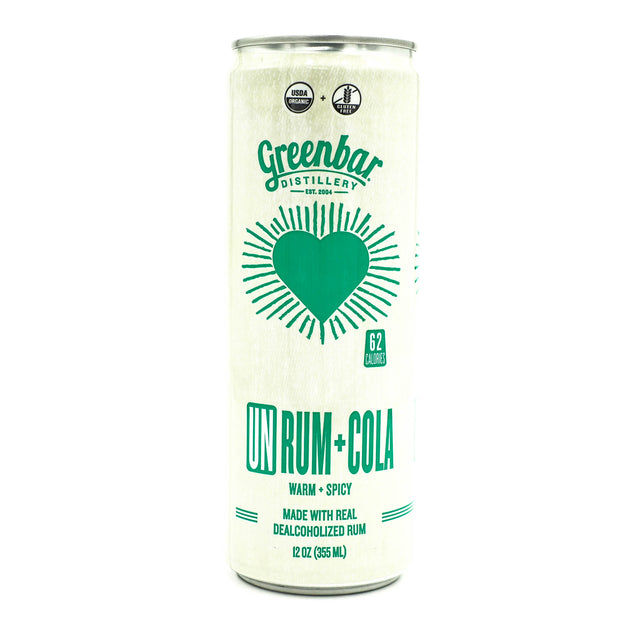 Greenbar UNRum + Cola Canned Cocktail