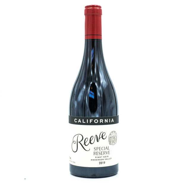 Reeve Wines Special Reserve Anderson Valley Pinot Noir 2019
