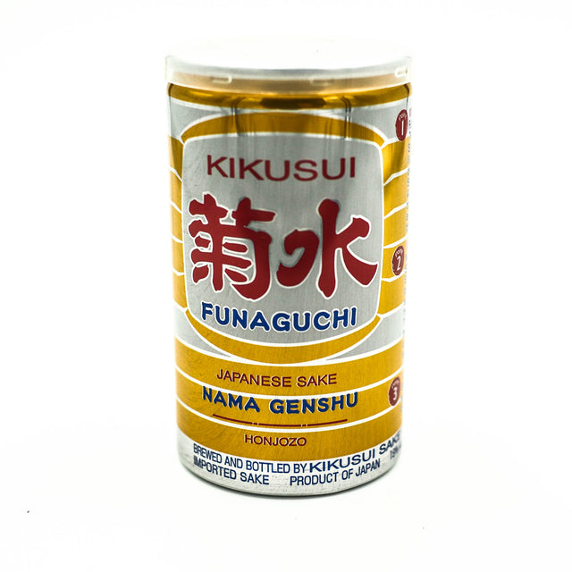 Kikusui Funaguchi Nama Genshu Honjozo Sake Can 200ml