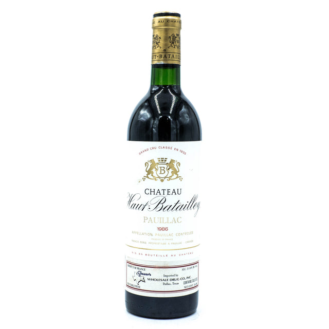 Chateau Haut Batailley 1986