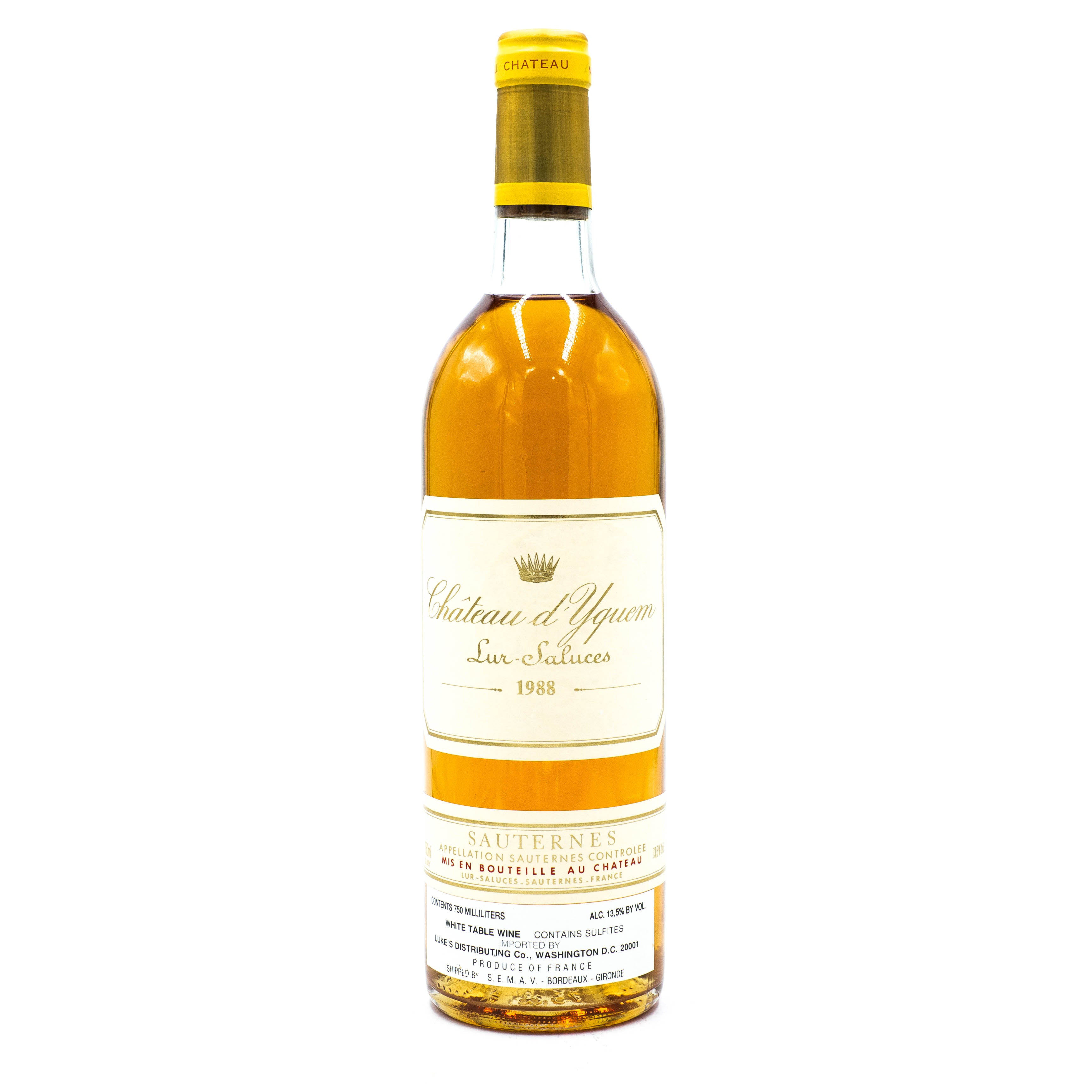 Chateau d'Yquem 1988 – Denver Wine Merchant