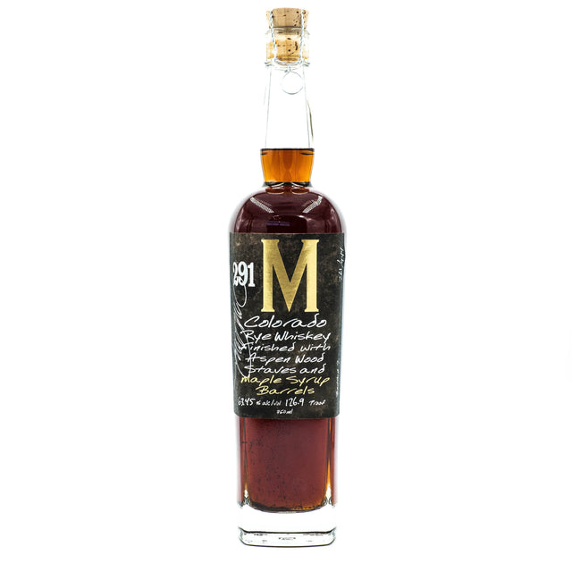 Distillery 291 “M” Colorado Rye Whiskey
