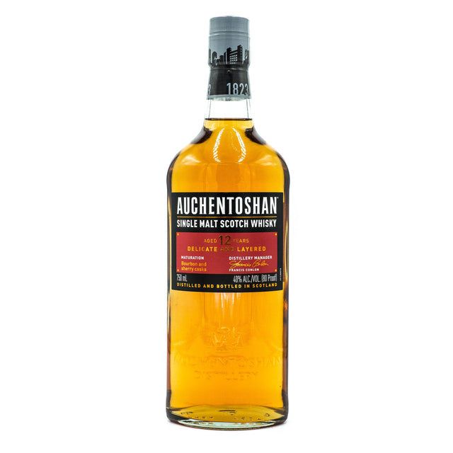 Auchentoshan Single Malt Scotch Whiskey 12 Year