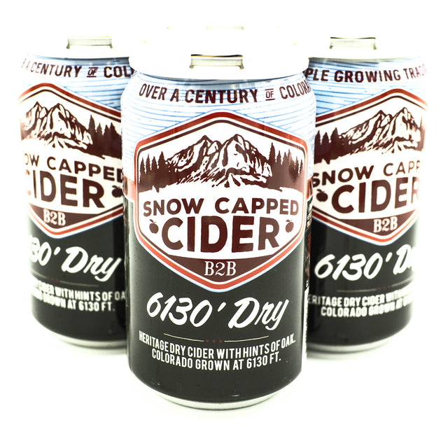 Snow Capped 6130 Medium Dry Cider 4pk