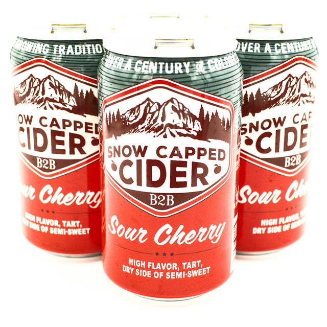 Snow Capped Cider Sour Cherry 4pk